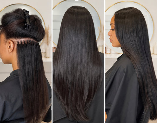 Pose d’extensions capillaires